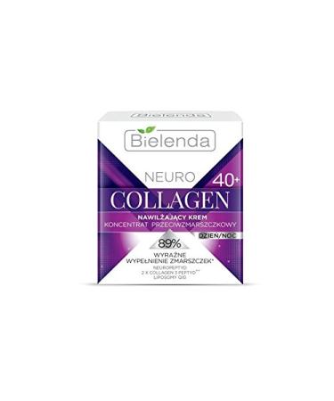 Bielenda Neuro Collagen Moisturising Anti Wrinkle Cream Concentrate 40+ Day Night 50ml