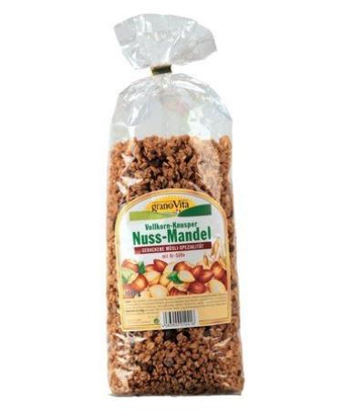 Primavita GranoVita Crunchy Whole Grain Muesli with Nuts and Almonds 1000g