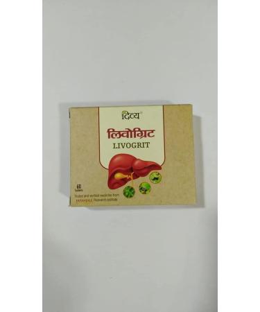 Patanjali Divya Livogrit Tablet 60 Tablets - Buy Online on GoSupps.com