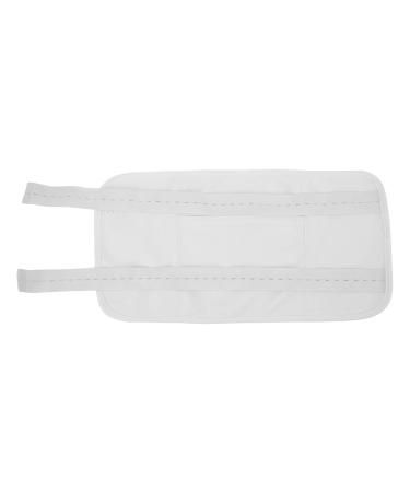 Premium Washable Castor Oil Pack - Waterproof Double Layer Elastic Band for Body Relief (White) - Buy Online on GoSupps.com