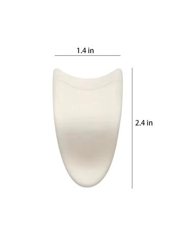 2in1 Eyelash Applicator Tool Kit - Lash Clip for Mascara and False Lashes (White) - Buy Online on GoSupps.com