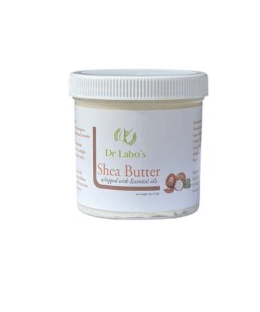 Buy DR LABO S Shea Butter Whipped with Essential Oils - Raw Unrefined African Shea Butter for Skin Hair & Nails | International Shipping - Buy Online on GoSupps.com
