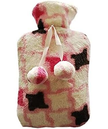 Buy MAIES 1000ml Hot Water Bottles with Coral Fleece Cover - Keep Warm & Cozy | International Shipping Available - Buy Online on GoSupps.com