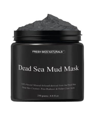 Dead Sea Mud Mask for Face and Body - Spa Quality Pore Reducer for Acne Blackheads and Oily Skin - Tightens Skin for A Healthier Complexion - 8.8 oz