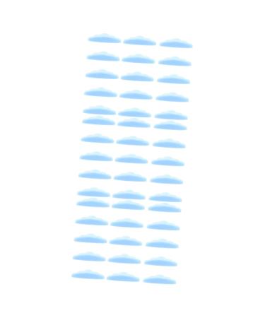 Didiseaon 45 Pairs Eyelash Lifting Pad Eyelash Perm Pad Lash Lift Kit Lash Tool Dappen Dish for Acrylic Nails Lash Perm Rods Pink Eyelash Curler Lashes Curler Scroll Wheel Patch Silica Gel