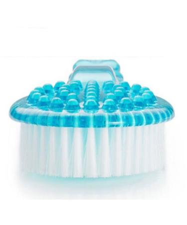 Premium Long Reach Bath Brush with Massager | Exfoliating Spa Type 14.75 - Buy Online on GoSupps.com