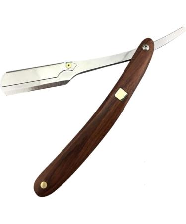 Buy Minkissy Foldable Razor - Safe Hand Razor with Interchangeable Blades for Men & Hairdressers - Bamboo Straight Razor - Buy Online on GoSupps.com