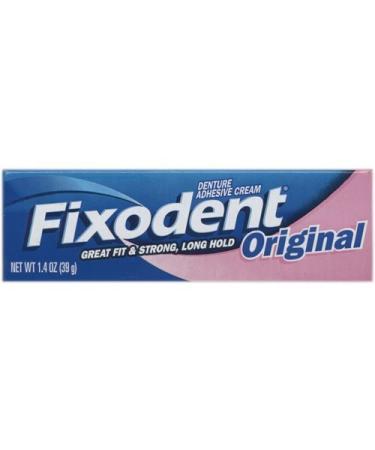Fixodent Denture Adhesive Cream Original 1.40 oz
