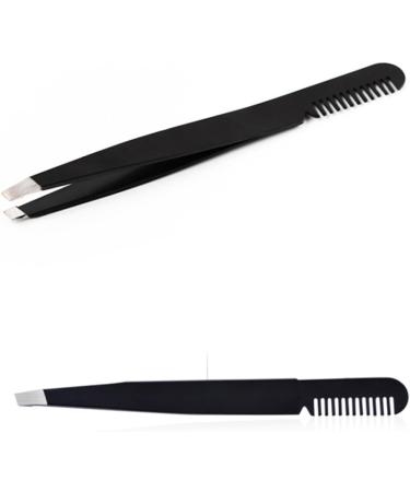 minkissy Lash Cluster Eyebrow Tweezer Makeup Tools Eyelash Eyebrow Clip medium Black - Buy Online on GoSupps.com