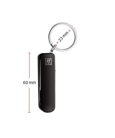 ZWILLING Travel-Sized Manicure Multi-Tool with Keyring - Stainless Steel 60 mm Black | International Shipping Available - Buy Online on GoSupps.com