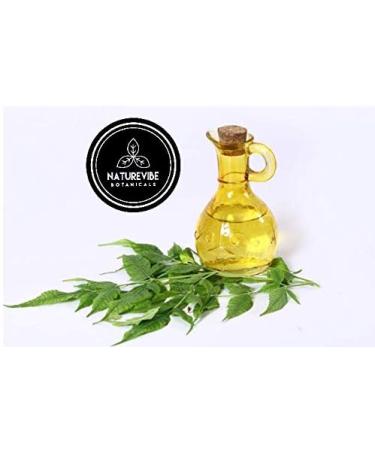 Naturevibe Botanicals Neem Oil 32oz | 100% Pure Azadirachta Indica Oil | Natural Neem Oil - Buy Online on GoSupps.com