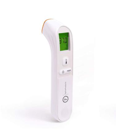 ByFloProducts, Thermometer Adult and Baby, Forehead Digital Thermometer, Infrared Touchless Temperature Thermometer Gun, Temperature Memory and Fever Alarm, Easy to Use 1 Second Reading Temperature