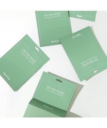 Farmstay Tea Tree Biome Calming Mask - 10 Sheets (25ml each) - Buy Online on GoSupps.com