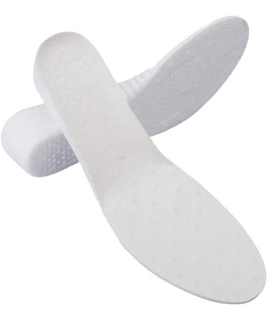 DOITOOL 1 Pair Men's Height Increasing Insoles- Invisible Shoe Lift Pads for Height Increase- White, Size 5 - Buy Online on GoSupps.com