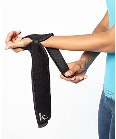 BIOSKIN Wrist Compression Wrap - Best Support for Carpal Tunnel Arthritis & Weight Lifting | Hypoallergenic Wrist Brace - Buy Online on GoSupps.com