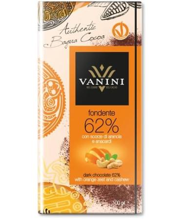  Italian Gourmet E.R. Vanini New Bagua Set of 3 jars of 62% dark chocolate with orange peel and cashew nuts 100g + Italian gourmet polpa 400g - Buy Online on GoSupps.com
