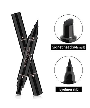 Winged Eyeliner Stamp - Dual Pens for Perfect Cat Eye Vamp, Waterproof and Smudgeproof - Buy Online on GoSupps.com