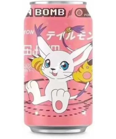 Digimon Adventure x YHB Ocean Bomb Sparkling Soda Soft Drinks Collection 330ml - Buy Online on GoSupps.com