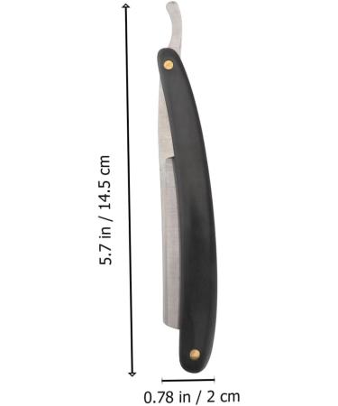 Buy Beavorty Bart Barrasierer Hairdresser Razor for Men Rustproof Steel & Wooden Handle Perfect for Precise Shaving International Shipping Available - Buy Online on GoSupps.com