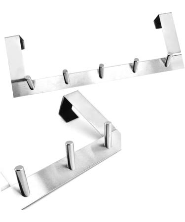 LABRIMP Over Door Coat Hanger Coat Hangers Over The Door Hook Towel Hanger Over Door Hook Hanger Stainless Steel Clothes Hook 35.6X12.5X4CM As Shown - Buy Online on GoSupps.com