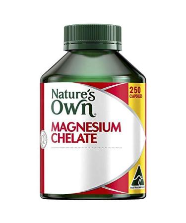 Nature's Own Magnesium Chelate 500mg 250 Capsules Exclusive Pack