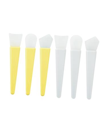 Ipetboom 2 Sets Brush Facial Mud Brush Applicator Brush Facial Mud Applicator Care Tools Silicone Facial Brush Body Butter Applicator Beauty Tools