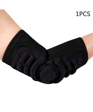 Elbow Brace with Gel Pad for Men, Women & Youth - Compression Arm Support Sleeve for Skating, Cycling, Gym - Antislip & Crashproof Protector (1PCS) - Buy Online on GoSupps.com