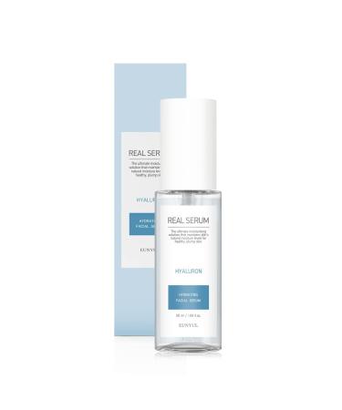 EUNYUL Real Serum Hyaluronic Acid 1.69 fl. Oz. Korean Skincare Cosmetics Hyaluron Ampoule Radiance & Hydrationfor Dry Skin  Sensitive Skin  Oily Skin  Complex skin