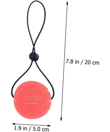 Buy Iwowhero Handmade Stress Ball - Finger Power Training & Relaxation Ball - 20x5cm Pink TPE for Fitness & Gymnastics - International Shipping - Buy Online on GoSupps.com