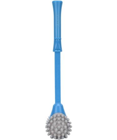 Portable Silicone Massage Hammer - 2 Soft Heads Manual Back Massager for Pain Relief (Blue) - Buy Online on GoSupps.com