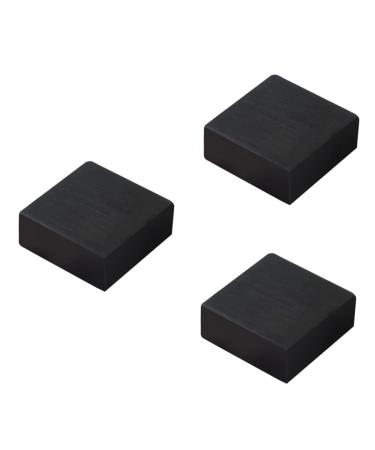 FRCOLOR 3pcs Charcoal Bar Soap Handmade Soap Facial Charcoal Soap Face Soap Cleansing Soap Native Face Wash 1 Count (Pack of 1) Blackx3pcs