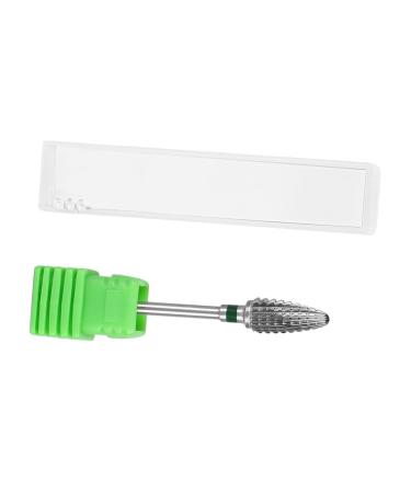 minkissy Nail Files Manicure Tools Nail Art Accessories Nail File Drill Bit Tools Nail Grinding Head Flame Type Drills