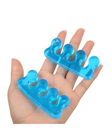 Medical-Grade Gel Toe Stretcher & Separator for Toe Straightening, Bunion Relief, and Foot Spa - Cushioned Design for Comfort and Relaxation - Buy Online on GoSupps.com
