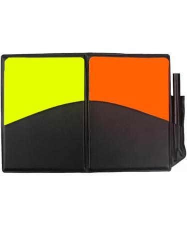 Chuajunn Referee Cards Set - Red & Yellow Cards with Whistle Scorebook & Pencil for Football & Basketball - International Shipping - Buy Online on GoSupps.com