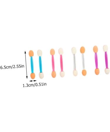 Angoily 120pcs Double Ended Eye Shadow Stick Eyeshadow Japanese Hair Accessories Girl Makeup Tool Disposable - Buy Online on GoSupps.com