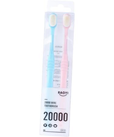 Mobestech 4-Piece Nylon Toothbrush Set with Dental Floss - Gum Care Toothbrushes for Adults & Pregnant Women - International Shipping Available - Buy Online on GoSupps.com
