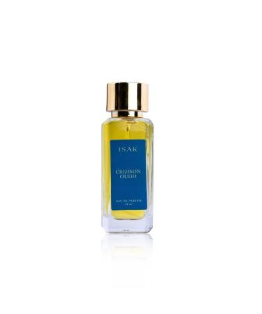 ISAK Unisex Eau De Parfum Premium Spray For Men Crimson Oudh 50 ML (1.69 Fl oz) Long Lasting Woody Scents Perfume Luxury Fragrance For Men & Valentines Day Gift
