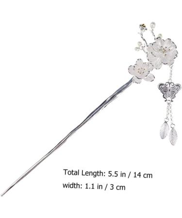 Housoutil Hairpin Hairpin Hair Claw Clips for Girls Barrettes for Girls Formal Hair Accessories for Bridal Headpiece Flower Hair Stick No Bend Hair Clips Vintage Bride Alloy China - Buy Online on GoSupps.com