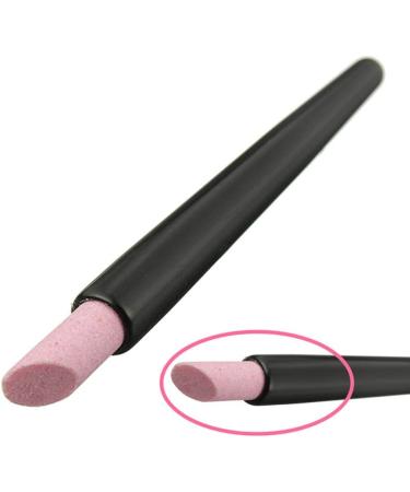 Nail Art Quartz Scrub Stone Cuticle Remover Stick Pen Pusher Polish Manicure Tool.Durable and Fashion - Buy Online on GoSupps.com