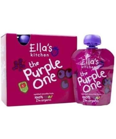 Ella's Kitchen The Purple One Smoothie Fruit 5 x 90g Lemon - Buy Online on GoSupps.com