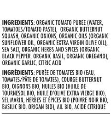 Perfect Chef Organic Butternut Pasta Sauce (6-Pack) 6 x 740ml - Gluten Free No Sugar Added Vegan Made in Canada. - Buy Online on GoSupps.com