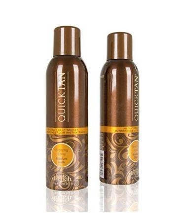 Body Drench Quick Tan Instant Self-Tanner/Bronzing Spray - Medium/Dark 6 Fl Oz (2 Pack) - Buy Online on GoSupps.com