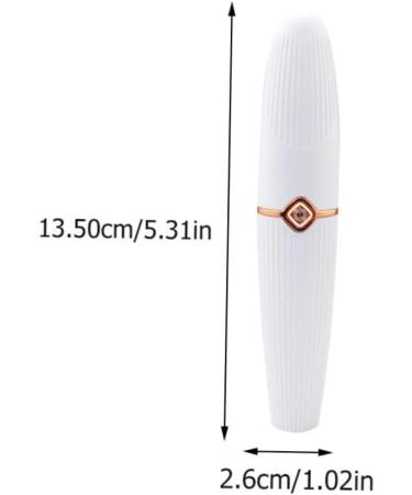 LOLIPPYY Multi Function USB Hair Removal Machine for Women Lightweight Painless Trimmer with Interchangeable Eyebrow Head Suitable for Face Underarms White - Buy Online on GoSupps.com