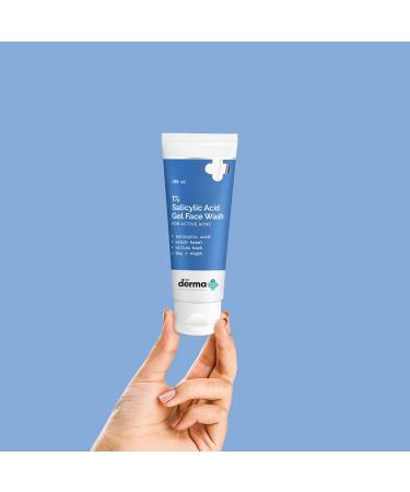 1% Salicylic Acid Gel Face Wash for Acne - Deep Cleansing & Exfoliating Formula | Reduces Acne & Controls Oil | 3.38 Fl Oz - Buy Online on GoSupps.com