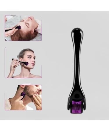 540 Titanium Needles Derma Roller for Hair Growth - 1.5mm Micro Needle Roller for Men and Women - Stimulate Beard and Hair Growth - Beard Trimmer Included - Buy Online on GoSupps.com