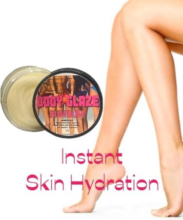 Body Glaze Body Butter - Intense Hydration with Coconut Oil & Shea for Dry Skin - Cruelty-Free 4oz - Buy Online on GoSupps.com