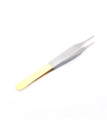 NBGGFF Tweezers Ophthalmology Equipment Plastic Surgery Medical Tweezers Double Eyelid Beauty Tools Teeth and Hooks Size 12cm