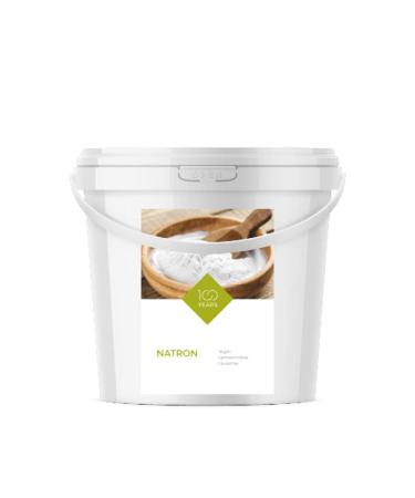 100years GmbH - Natron 5000G (5 kg) - sodium hydrogen carbonate (E500II) in pharmaceutical quality - bottled in Germany - without genetic engineering