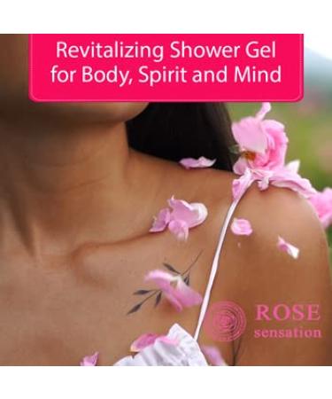 Buy RoseSensation Shower Gel for Women | Anti-Aging Rosewater & Rose Oil | Hydrating for Dry & Sensitive Skin | Calm & Relax - Buy Online on GoSupps.com