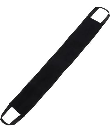 Self Tanner Back Applicator Mitt Lotion Applicator Strip for Even Tan Washable Tanning Glove with Easy Grip Handles Suitable for All Types of People Flocking Material Black - Buy Online on GoSupps.com